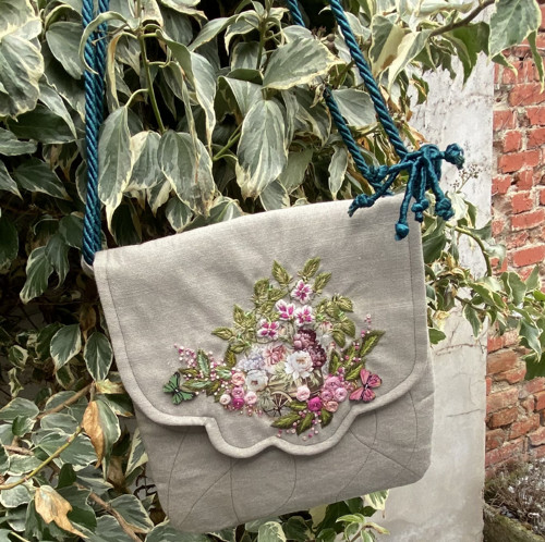 Crossbody "ROMANTIKA V ZELENKAVÉ" — foto 2