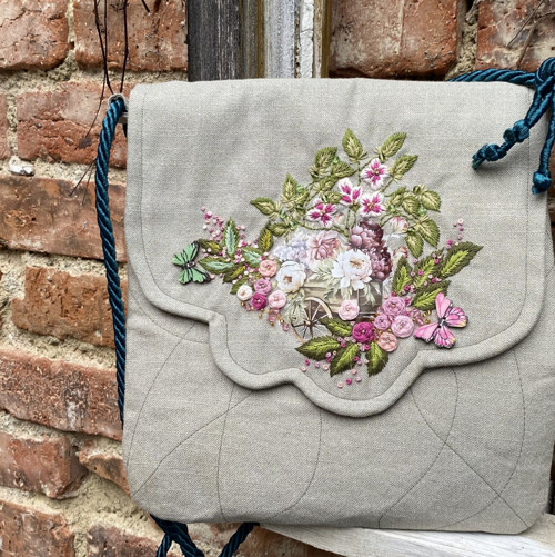 Crossbody "ROMANTIKA V ZELENKAVÉ" — foto 3