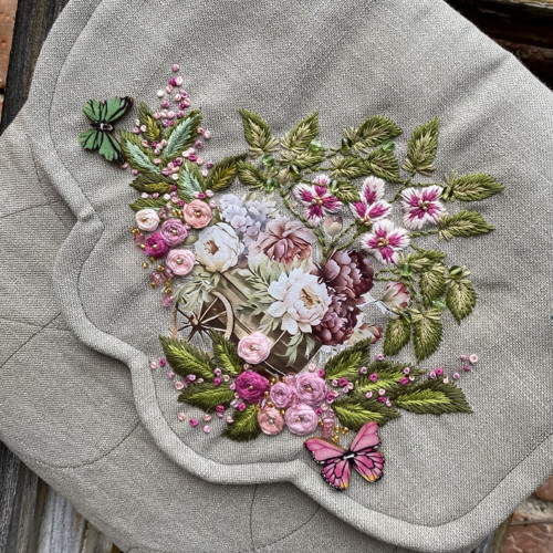 Crossbody "ROMANTIKA V ZELENKAVÉ" — foto 4