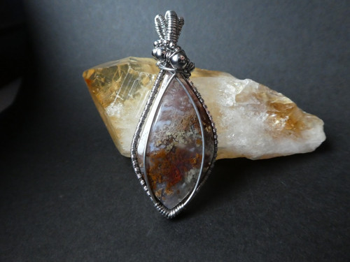 Náhrdelník Moss Agate III — foto 2