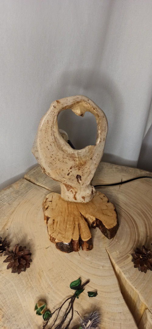 Dřevěná lampička — foto 3