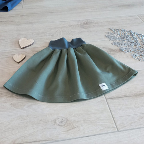 Sukně khaki (vel. 104) — foto 3