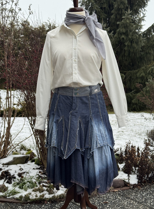 Halenka - košile slonová kost — foto 6