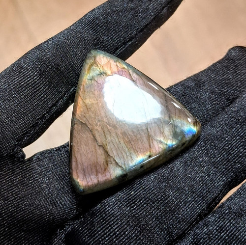 Labradorit, ID 5470, 38x32 mm — foto 2