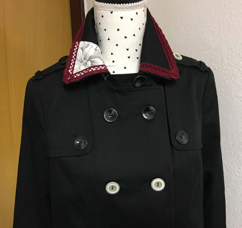 * černý ELEGÁN - kabátek — foto 3