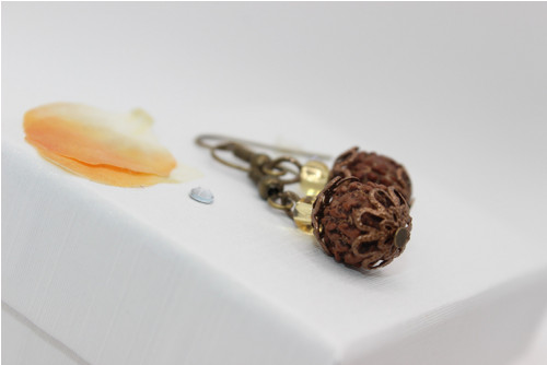 Rudraksha. Náušnice — foto 2
