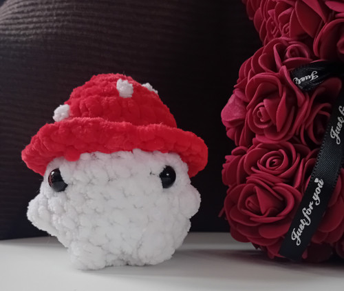 Háčkovaný mushroom boy — foto 2