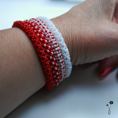Red & White - náramky TAKE& GO — foto 2