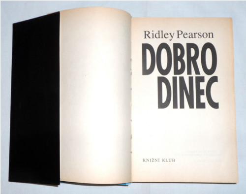 Ridley Pearson: DOBRODINEC, román, 1995 — foto 2