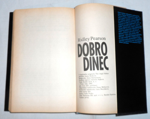 Ridley Pearson: DOBRODINEC, román, 1995 — foto 4