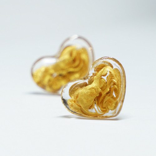 Náušnice Liquid Gold — foto 4