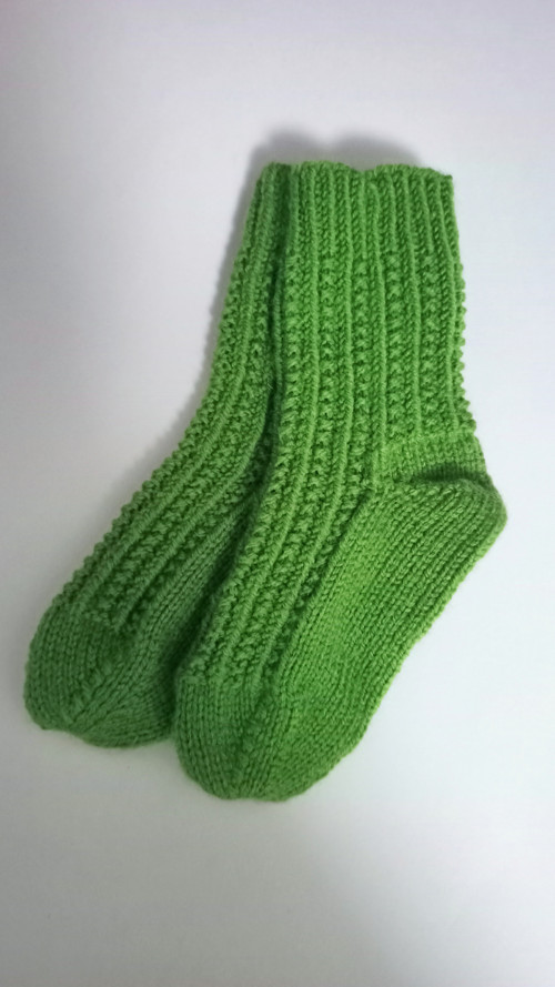 Pletené ponožky - 13 cm — foto 2
