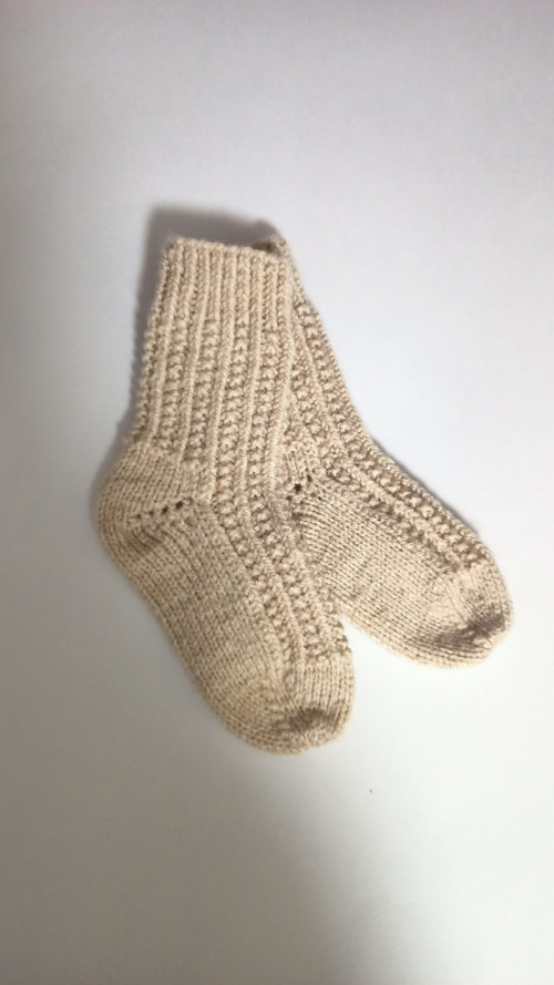 Pletené ponožky - 12 cm — foto 2