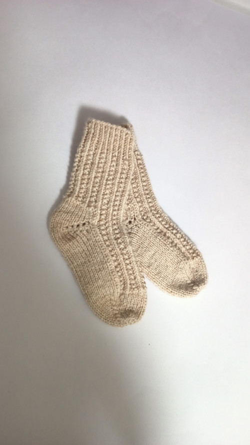 Pletené ponožky - 12 cm — foto 3