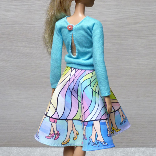Sukně a tričko pro Barbie — foto 4