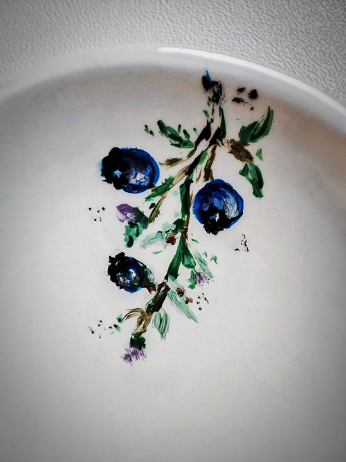 Servírovací talířek, BORŮVKY — foto 3