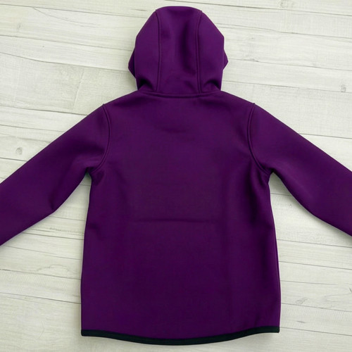 Softshell bunda dětská fialová Fleece — foto 2