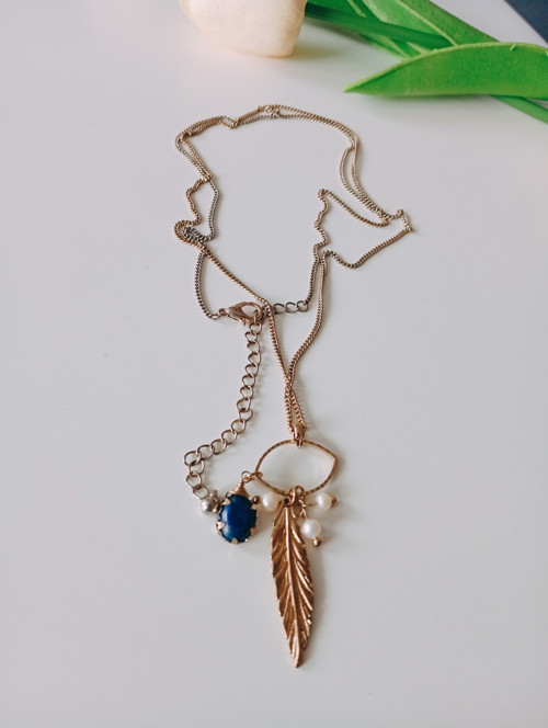 Pěkný vintage náhrdelník, boho style — foto 6