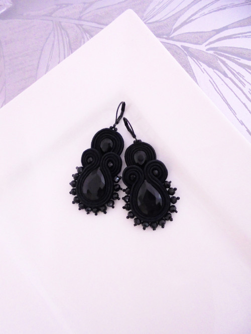 Soutache náušnice — foto 2