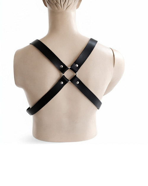 Pánský kožený harness X-CORE — foto 3