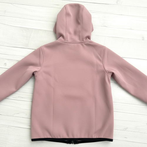 Softshell bunda dětská starorůž. Fleece — foto 2