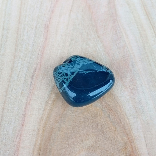 Obsidián pavoučí, tromlovaný č. 14 — foto 2