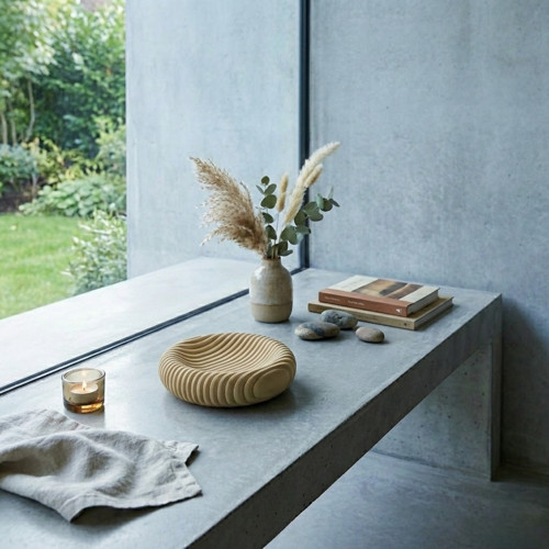 Moderní designová miska - Světle hnědá — foto 3