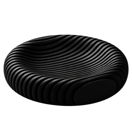 Moderní designová miska - Černá — foto 3