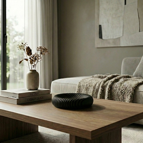 Moderní designová miska - Černá — foto 2