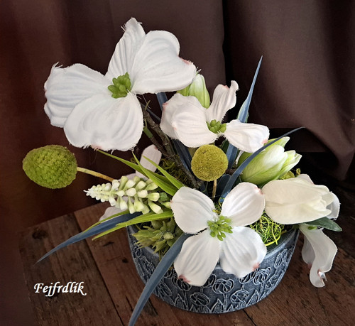Betonová miska ,,tulip,, — foto 3