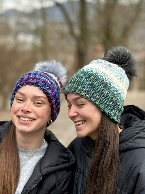 Čapule chunky merino/alpaka "Arktida" — foto 3