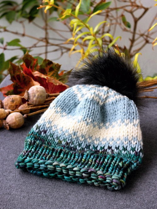 Čapule chunky merino/alpaka "Arktida" — foto 2