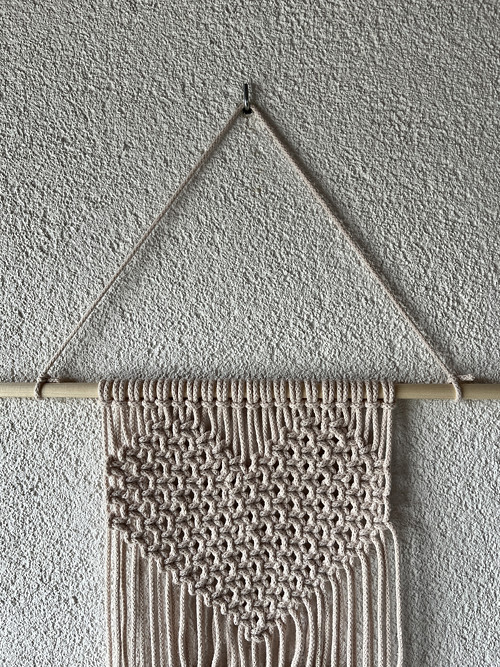 Macramé srdce — foto 2