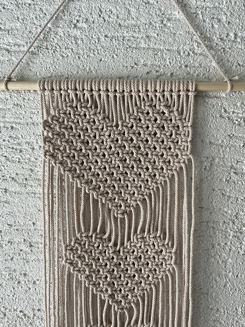 Macramé srdce — foto 3
