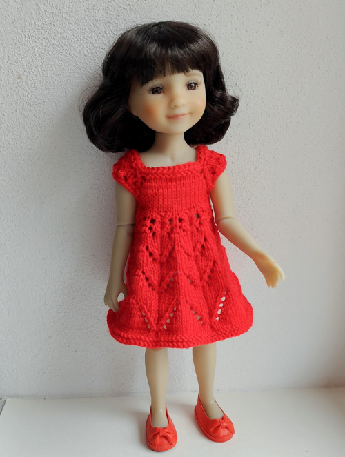 Šaty pro panenku Ruby Red 36cm. — foto 3