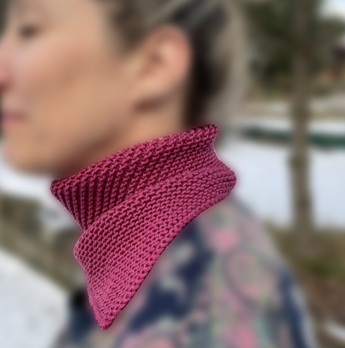 Nákrčník Merino Fine tmavě modrý — foto 3