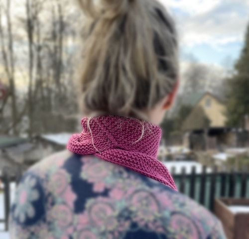 Nákrčník Merino Fine tmavě modrý — foto 4