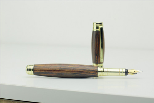 Plnící pero ze dřeva Cocobolo — foto 2