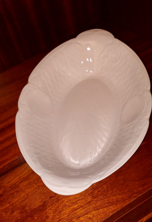 Mísa oválná porcelánová bílá — foto 3