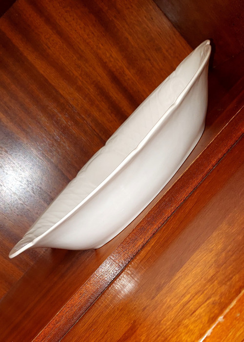Mísa oválná porcelánová bílá — foto 4
