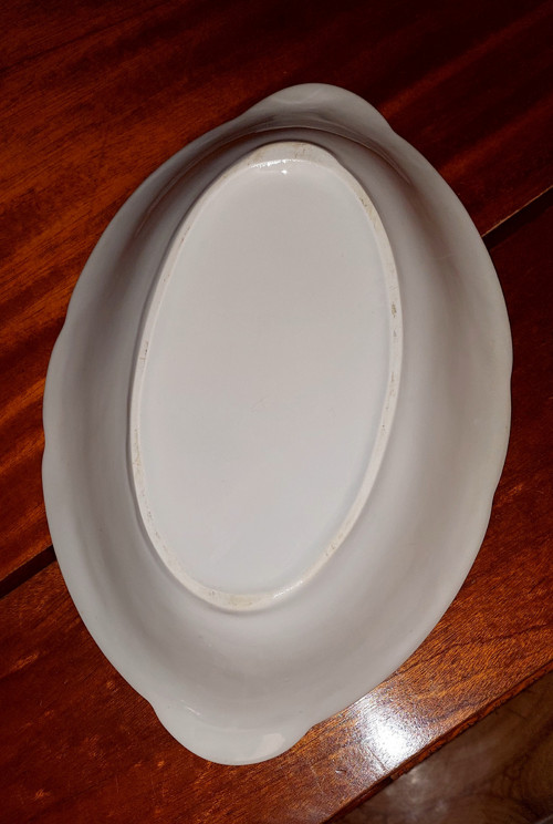 Mísa oválná porcelánová bílá — foto 5