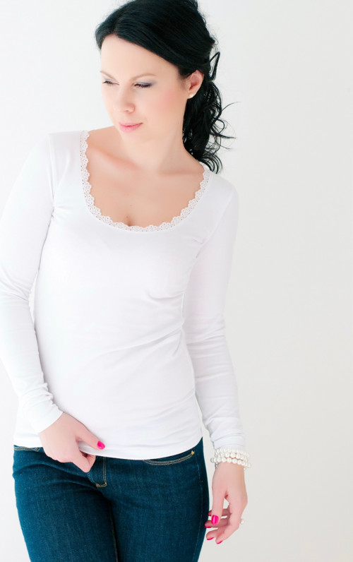 Dámské tričko bílé — foto 3