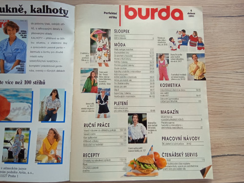 BURDA 4/1991 — foto 2