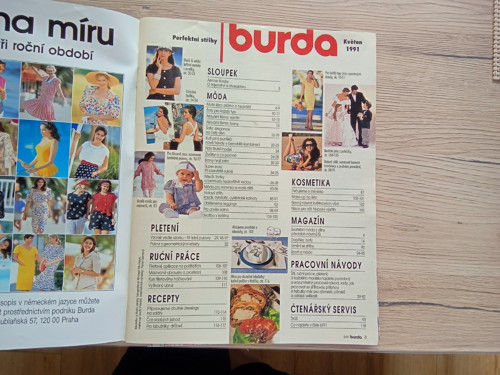 BURDA 5/1991 — foto 2
