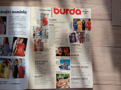BURDA 7/1991 — foto 2