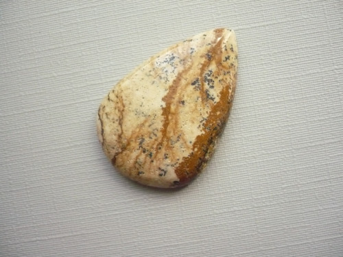 Kabošon - jaspis obrázkový 31 mm, č.32f — foto 2