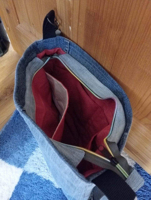 Recydžínová kabelka — foto 5