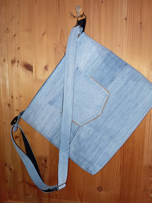 Recydžínová kabelka — foto 4
