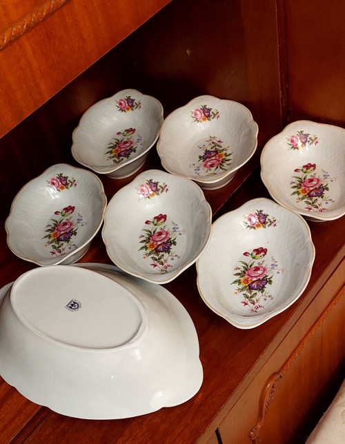 Porcelánová servirivací sada 1+6 — foto 3