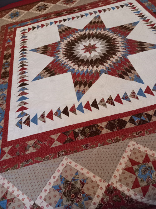 ... Lone Star quilt ... — foto 2